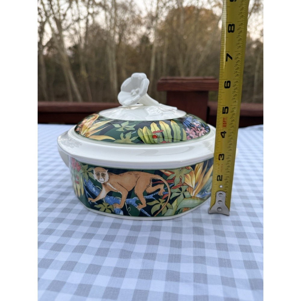 Villeroy‎ And Boch/Gallo Serengeti Covered Vegetable Dish Rare Discontinued - Picture 5 of 8